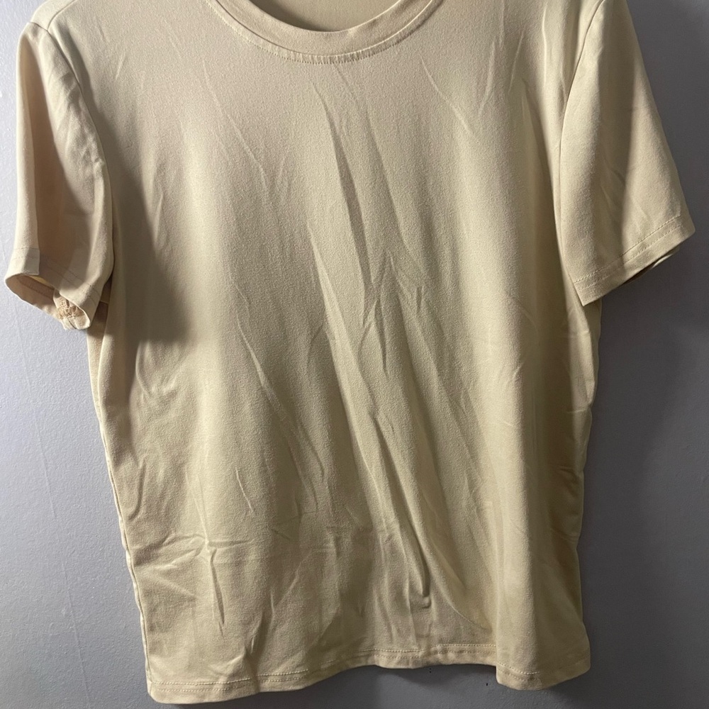 Men's Cream T-Shirt